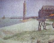Georges Seurat, The Lighthouse at Honfleur